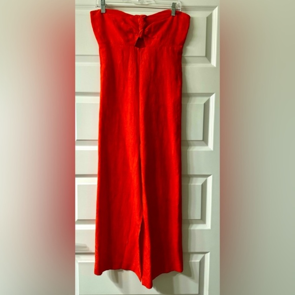 Gorgeous Strapless Wide Leg Jumpsuit